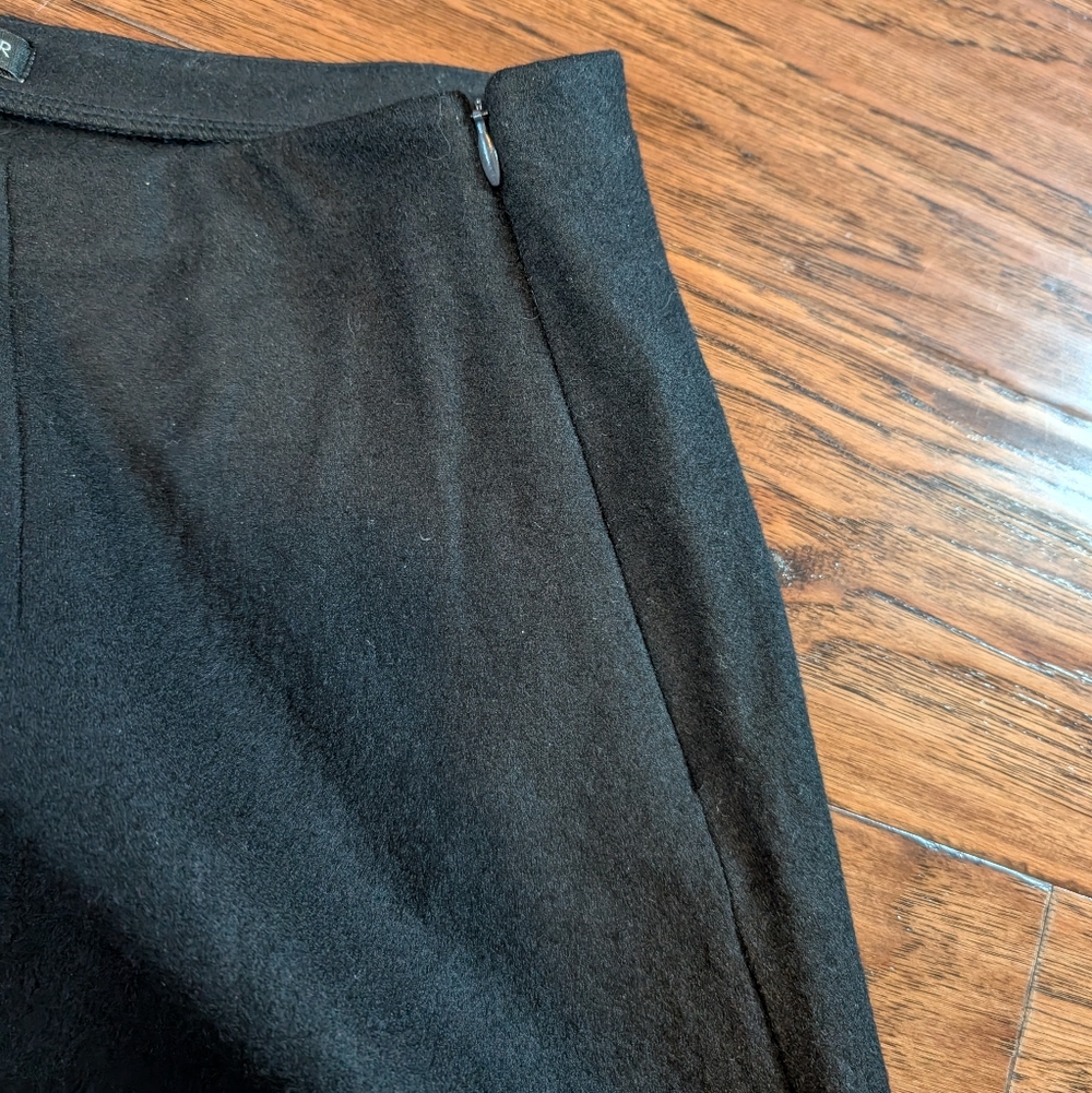 Eileen Fisher 100% Wool Black Women's Skirt Size Large - Picture 6 of 9